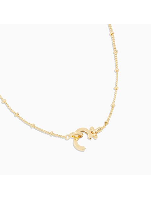 gorjana Women's Bali Necklace, 18k Gold Plated, Ball Station Chain