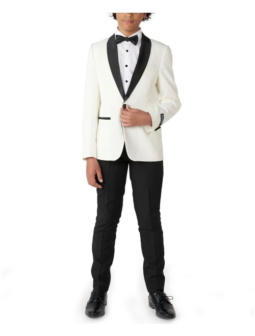 OPPOSUITS Big Boys 3-Piece Pearly Solid Tuxedo Set