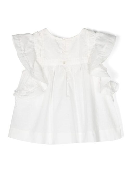 Bonpoint plain cotton blouse
