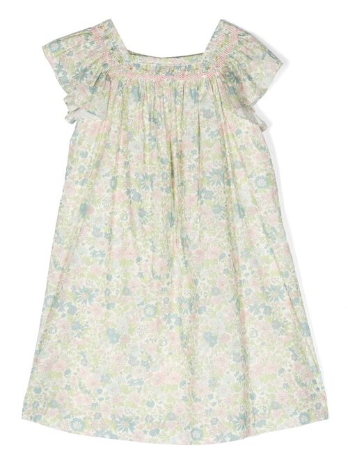 Bonpoint Coryse floral-print smock dress