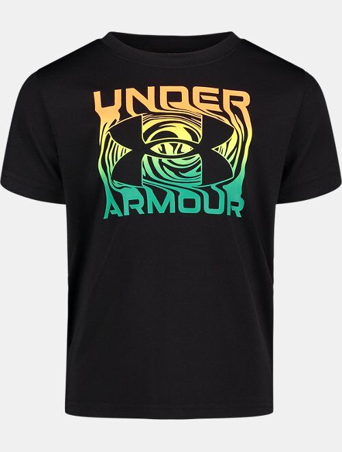 Under Armour Boys' Toddler UA Hypno Logo Short Sleeve