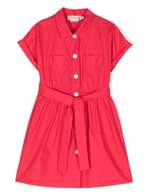 Bonpoint Gisele short-sleeve shirt dress