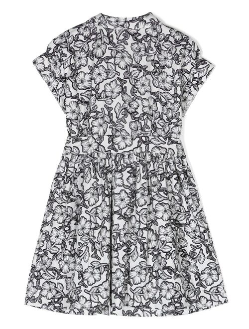 Bonpoint Gisele floral-print shirt dress