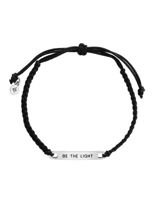 Silpada 'Be the Light' Petite Bar Link Bracelet in Sterling Silver, 10.25"