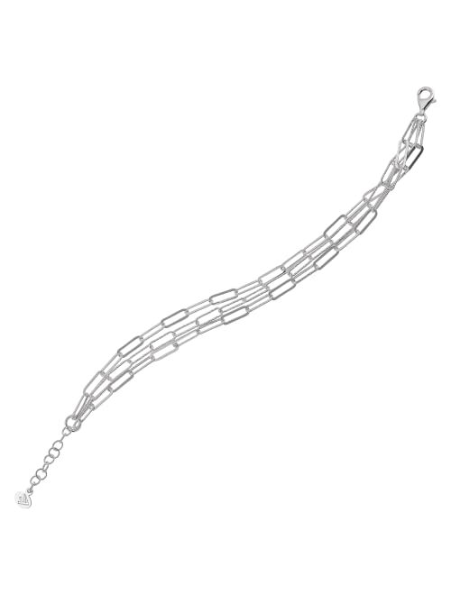 Silpada 'Graffetta' Chain Bracelet in Sterling Silver, 7" + 1"