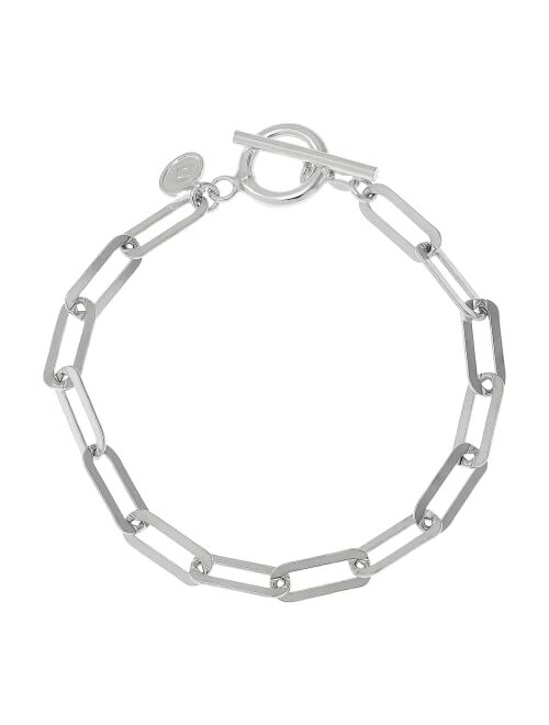 Silpada 'Let's Link' Toggle Chain Bracelet in Sterling Silver, 7.5"