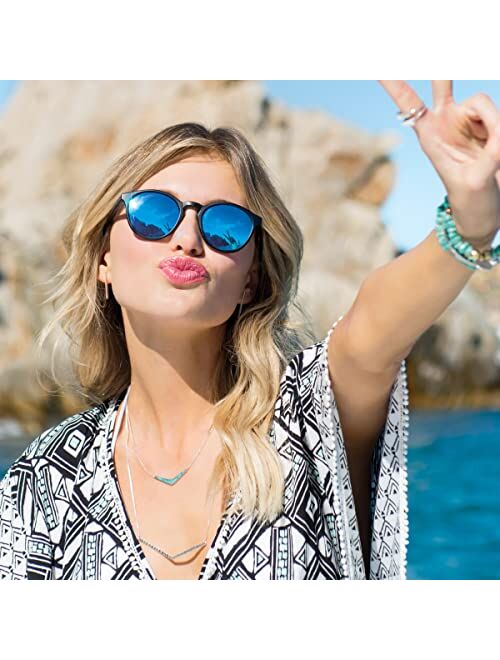 Silpada 'Reversible Boomerang' Compressed Turquoise Necklace in Sterling Silver, 16" + 2"