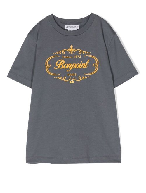 Bonpoint logo print short-sleeve T-shirt