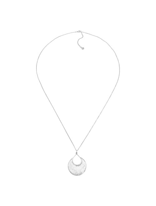 Silpada 'Crescent Drop' Pendant Necklace in Sterling Silver