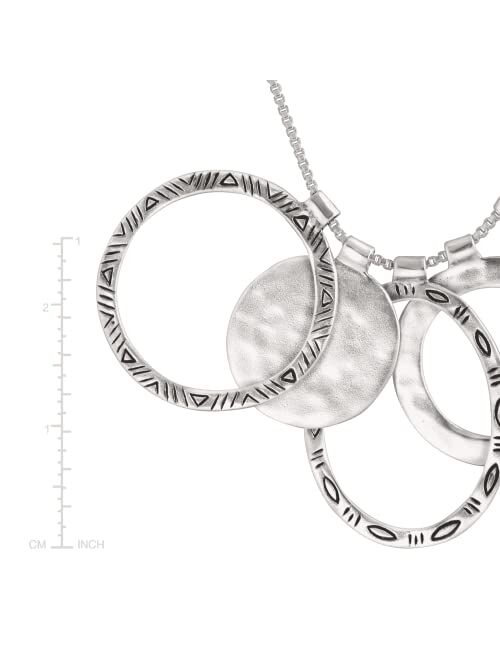 Silpada 'Most Clever' Pendant Necklace in Sterling Silver, 18" + 2"