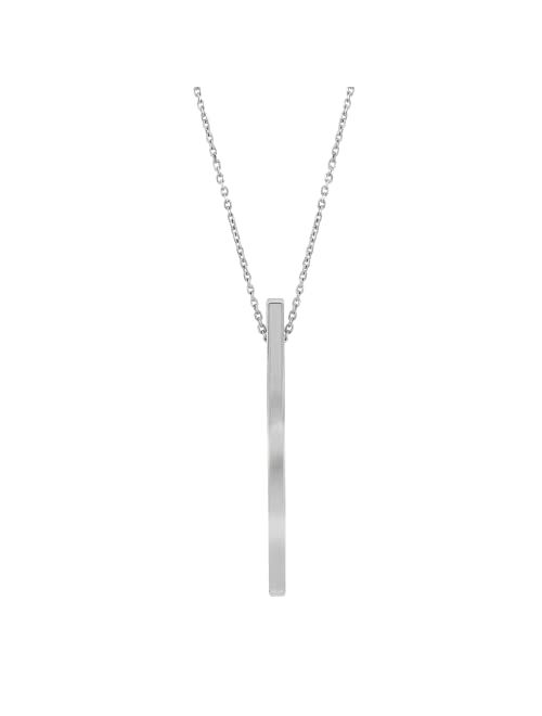 Silpada 'Minimalist' Vertical Bar Pendant in Sterling Silver