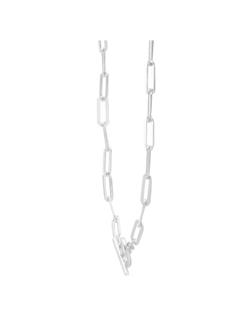 Silpada 'Let's Link' Chain Necklace in Sterling Silver, 17"