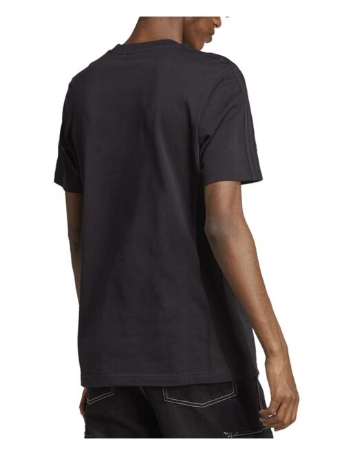 ADIDAS Men's Camo Tongue Graphic Short-Sleeve Crewneck T-Shirt