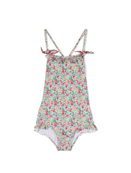 Bonpoint flora-print swimsuit