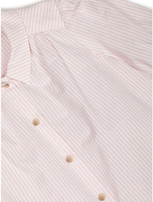Bonpoint Adele button-front striped blouse