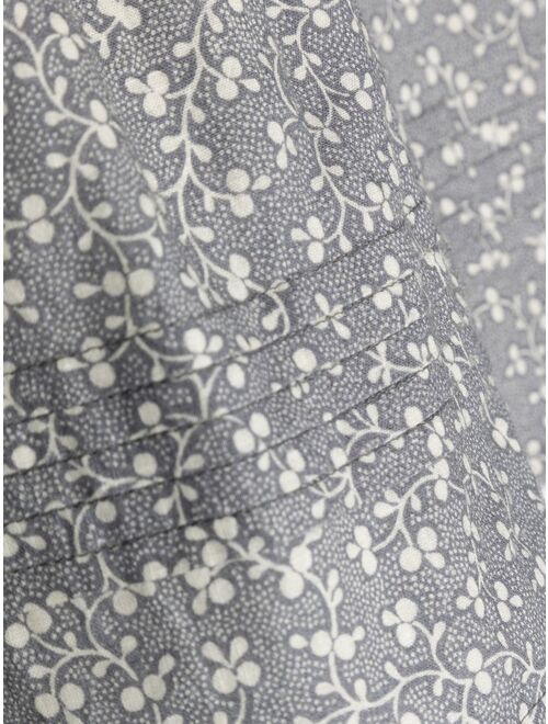 Bonpoint floral-print button-front blouse