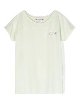 Asmae crewneck cotton T-shirt