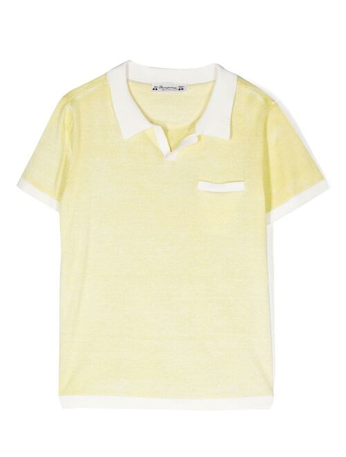 Bonpoint cotton pocket polo shirt