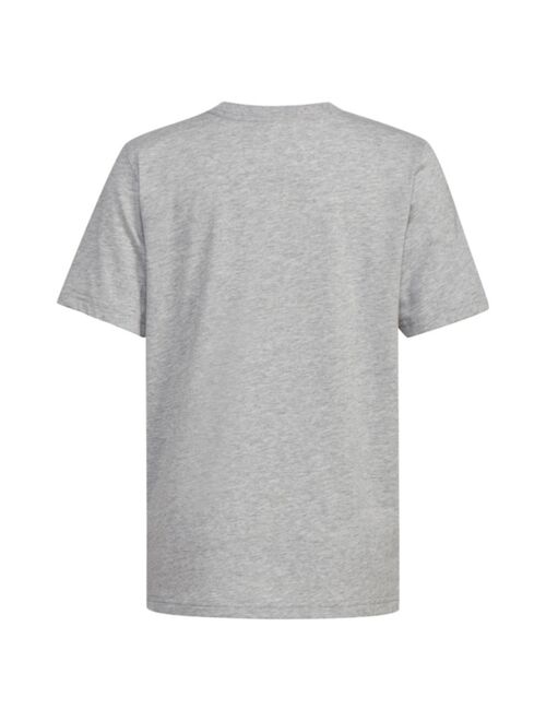 ADIDAS Big Boys Short Sleeve Sport Collage Heather T-shirt