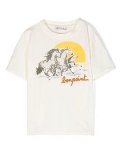 Thida horse-print T-shirt
