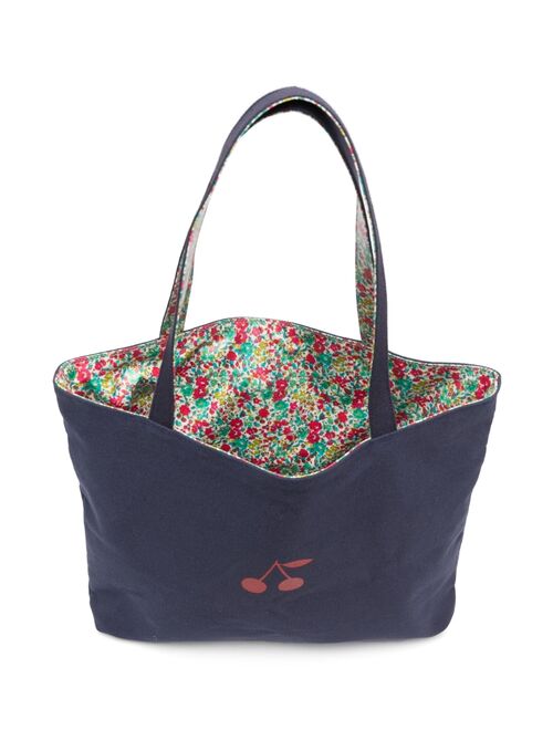 Bonpoint embroidered-logo reversible tote bag
