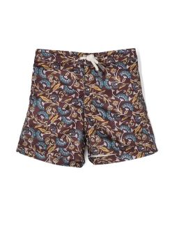 Ariel floral-print swim shorts