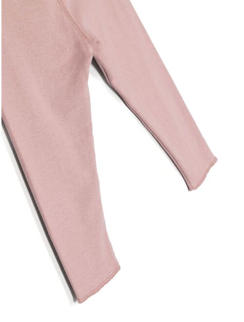 Bonpoint elasticated-waist cotton leggings