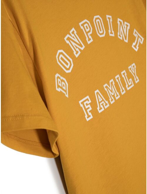 Bonpoint logo-print crew-neck T-shirt