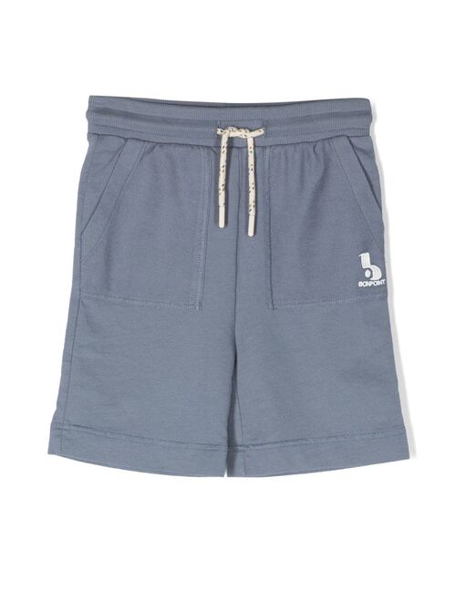 Bonpoint embroidered-logo track shorts