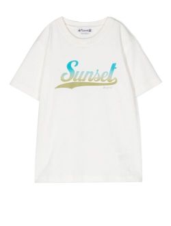 cotton graphic print T-shirt