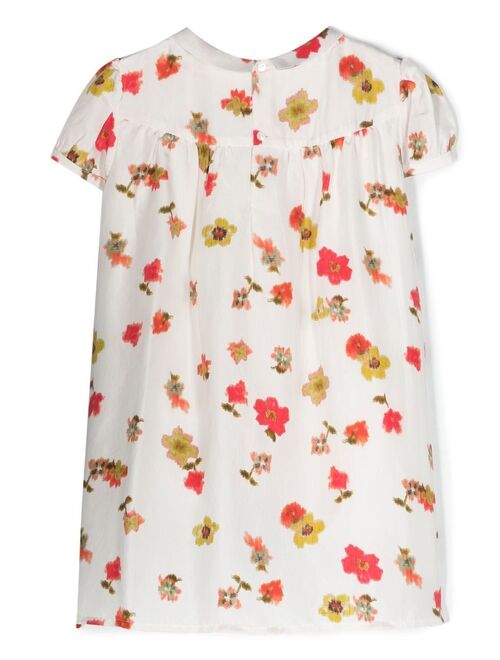 Bonpoint Tia floral-print T-shirt dress