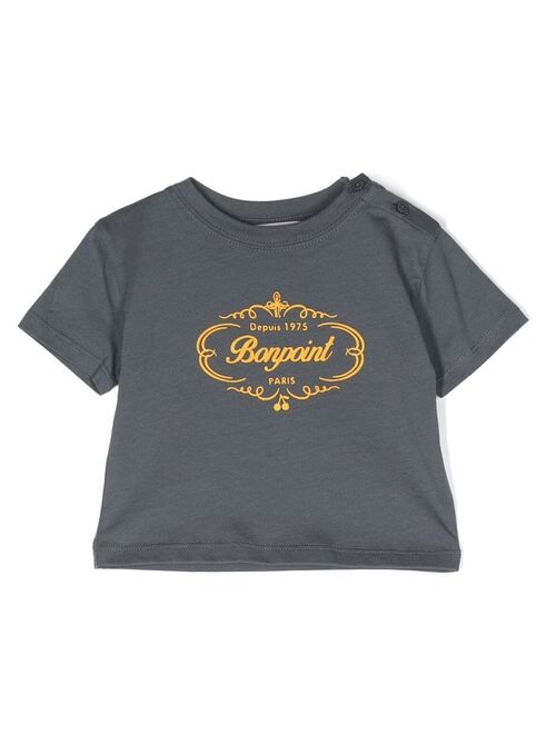 Bonpoint logo-print short-sleeved T-shirt