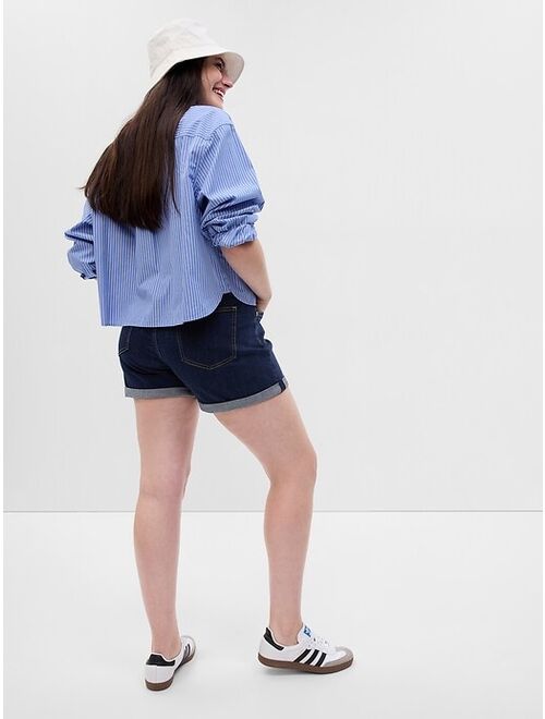 Gap 5" Mid Rise Girlfriend Shorts with Washwell