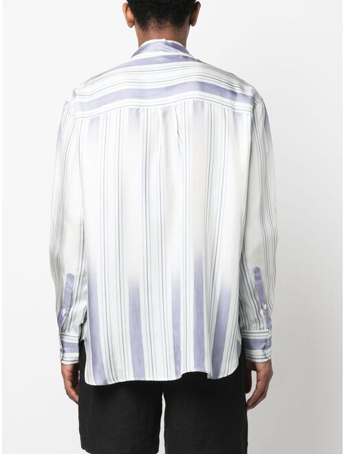 COMMAS striped silk shirt