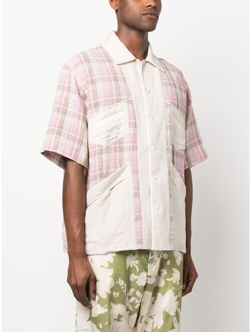 Nicholas Daley plaid check pattern shirt