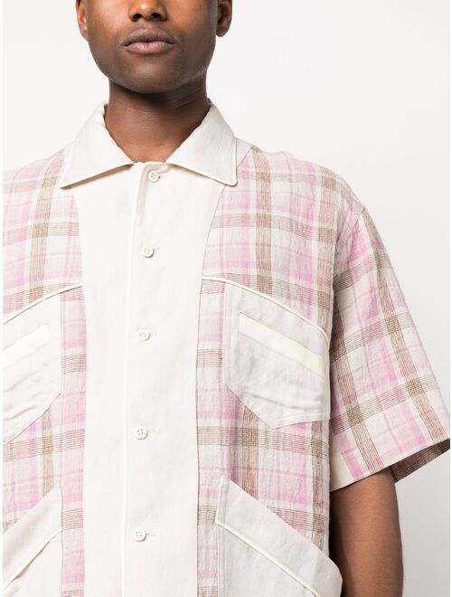 Nicholas Daley plaid check pattern shirt