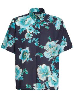 ETRO floral-print short-sleeve shirt
