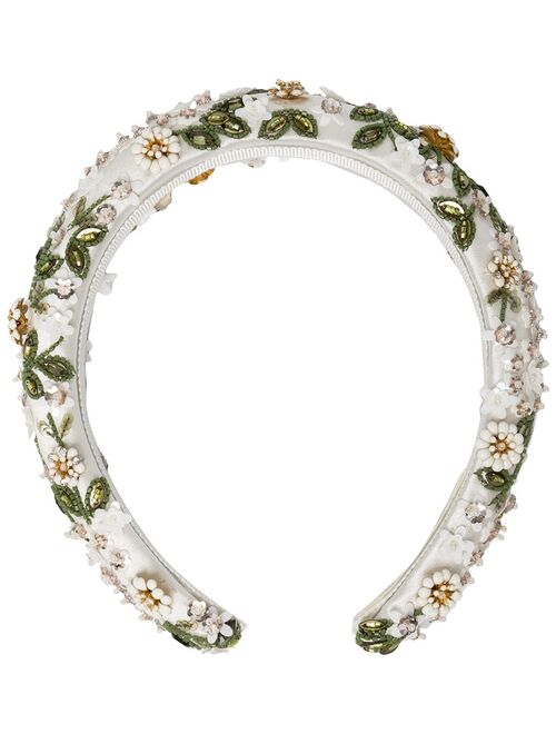 Jennifer Behr Elowen floral-bead headband