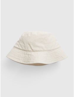 Linen-Cotton Bucket Hat