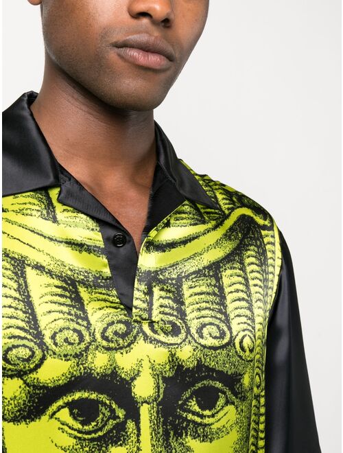 Versace Le Maschere short-sleeve shirt