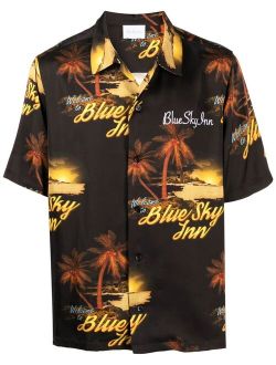 BLUE SKY INN graphic print short-sleeve shirt
