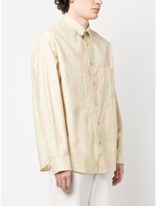 Jacquemus paisley-print long-sleeve shirt