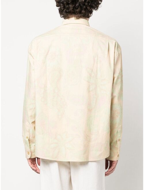 Jacquemus paisley-print long-sleeve shirt