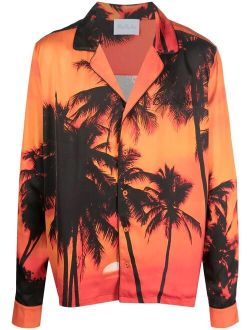 BLUE SKY INN graphic-print long-sleeve shirt