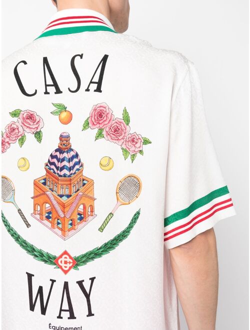 Casablanca Casa Way printed shirt