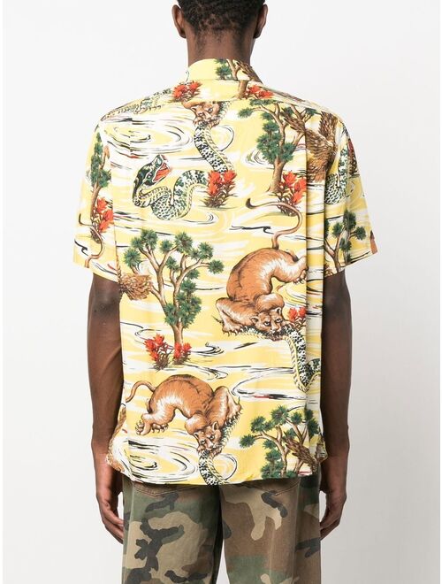 Polo Ralph Lauren all-over print short-sleeved shirt