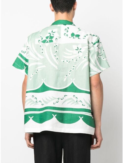 BODE Willow graphic-print shirt