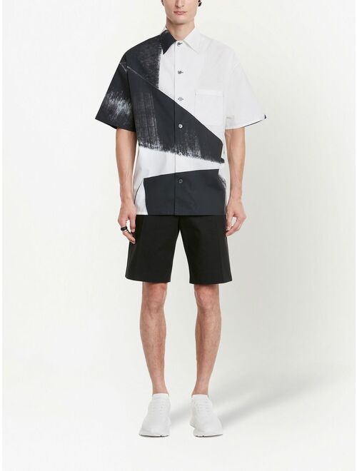 Alexander McQueen graphic-print short-sleeve shirt