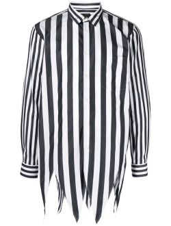 Comme Des Garcons Homme Plus striped long-sleeve cotton shirt