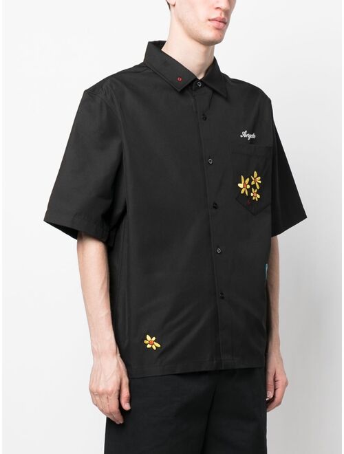Axel Arigato Trip embroidered-details shirt